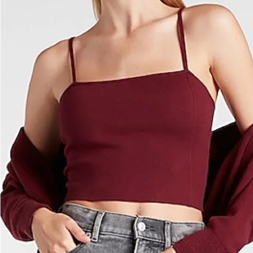 Express Top Sweater Crop Women's Size Small NWOT